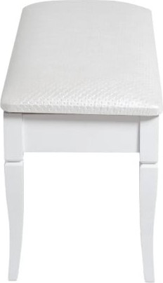 Изображение товара Банкетка Мебелик Вивальди М с ящиком (белый/экокожа белый)