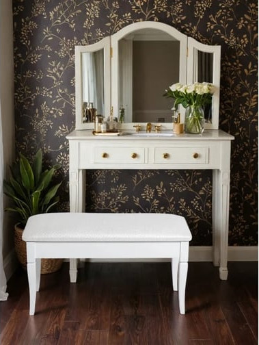 Изображение товара Банкетка Мебелик Вивальди М с ящиком (белый/экокожа белый)