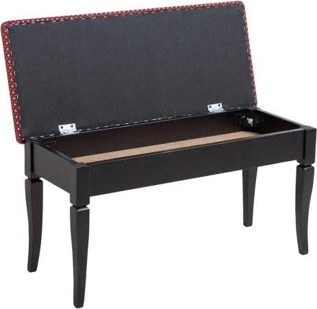 Изображение товара Банкетка Мебелик Вивальди М с ящиком (венге/коронка)