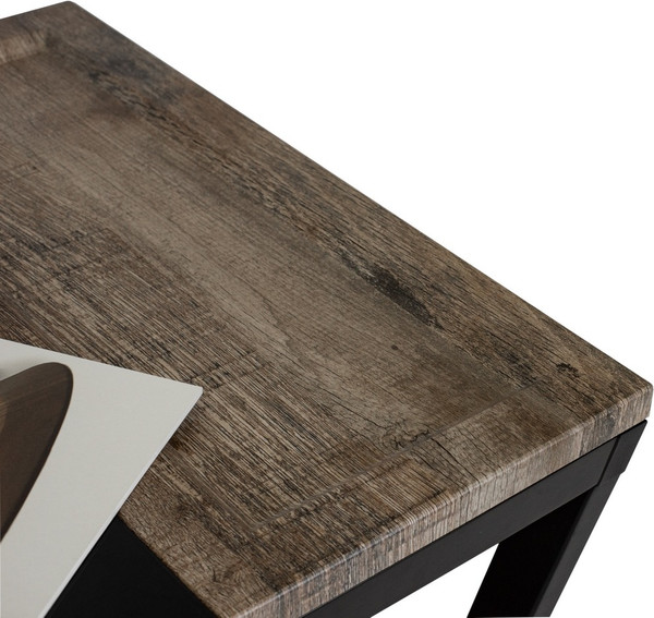 Изображение товара Журнальный столик Мебелик BeautyStyle 31 (дуб шоле графит/венге/стекло черное)