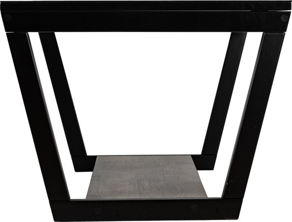 Изображение товара Журнальный столик Мебелик BeautyStyle 31 (дуб шоле графит/венге/стекло черное)