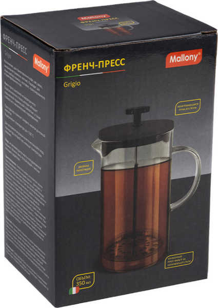 Изображение товара Френч-пресс Mallony Grigio / 108385