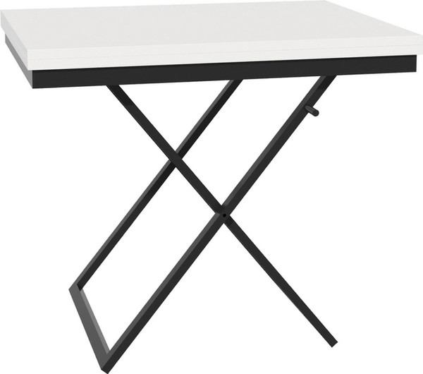Изображение товара Стол-трансформер Мебелик Манхэттен (белый/черный)