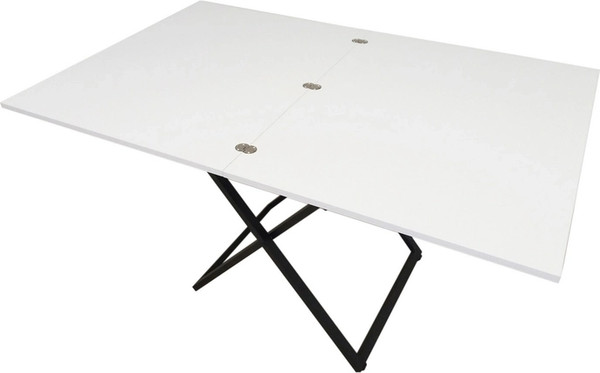 Изображение товара Стол-трансформер Мебелик Манхэттен (белый/черный)