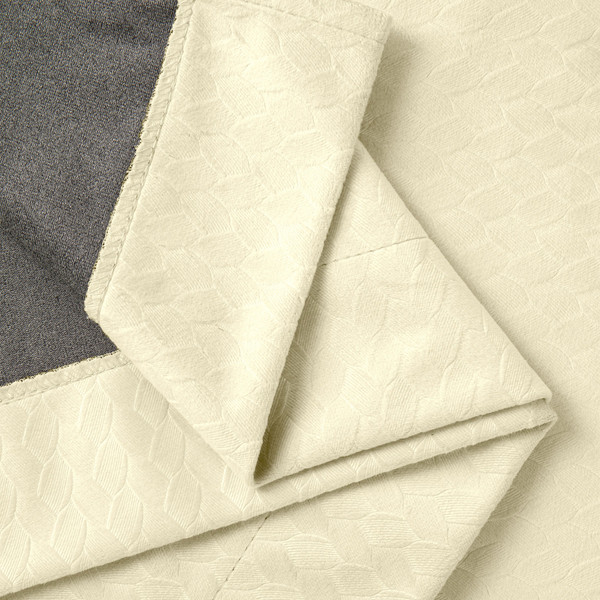 Изображение товара Комплект штор Волшебная ночь Бархатный Блэкаут с подхватами 200х270/930790 (2шт, жасмин)