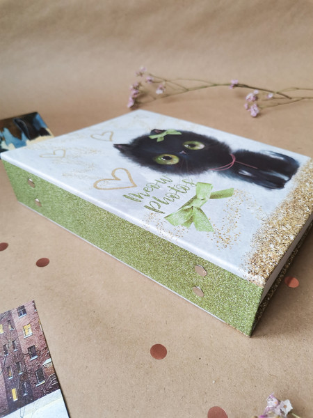 Изображение товара Фотоальбом Полином Черный котенок / FA 200.002-2