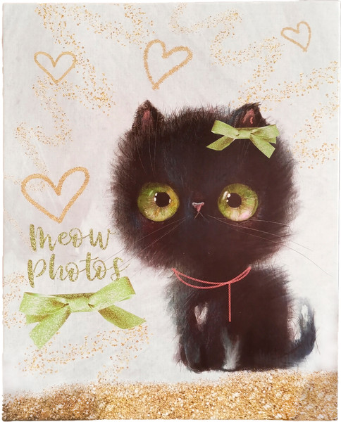 Изображение товара Фотоальбом Полином Черный котенок / FA 200.002-2