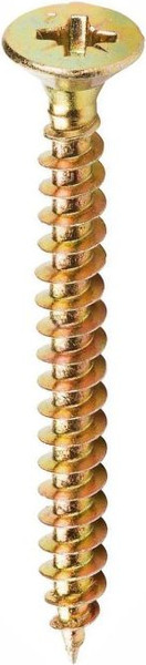 Изображение товара Саморез MFIX Универсальный 3.5x40 желтый цинк (1000шт)