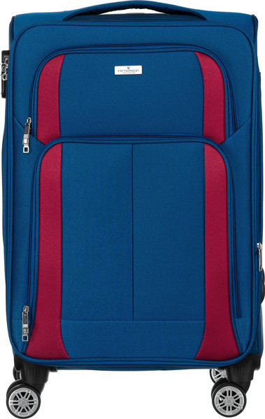 Изображение товара Чемодан на колесах Peterson PTN 5209 M (голубой/бургунди)