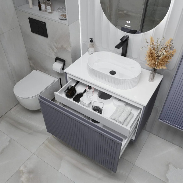 Изображение товара Тумба под умывальник Grossman Кристалл-80 / 108043