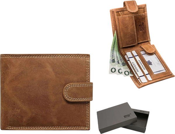 Изображение товара Портмоне Cedar N0035L-CHM-NL (коньячный)