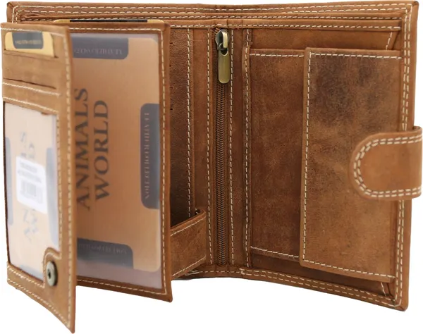 Изображение товара Портмоне Cedar N4L-CHM-DOG-2 (коньячный)