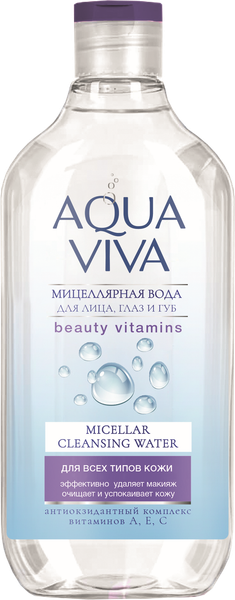 Изображение товара Мицеллярная вода Romax Agua Viva для всех типов кожи (300мл)