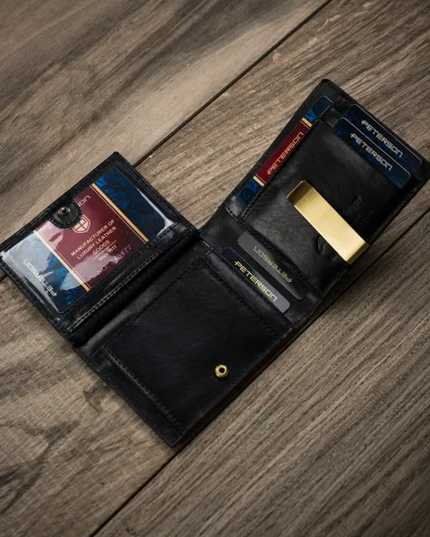 Изображение товара Портмоне Peterson PTN N78-VT (черный)