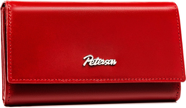 Изображение товара Портмоне Peterson С брелком для ключей / PTN SET-D-68-KCS (красный)