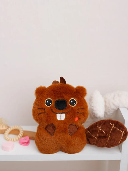 Изображение товара Мягкая игрушка Мякиши Бобер Джастин / 1071