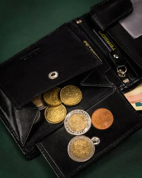 Изображение товара Портмоне Peterson С брелком для ключей / PTN SET-M-N992-KCS (черный)