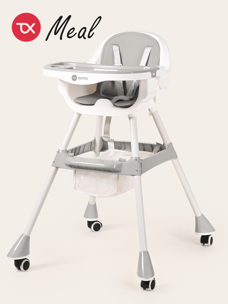 Изображение товара Стульчик для кормления Tomix Meal / HB-6808 (Grey)