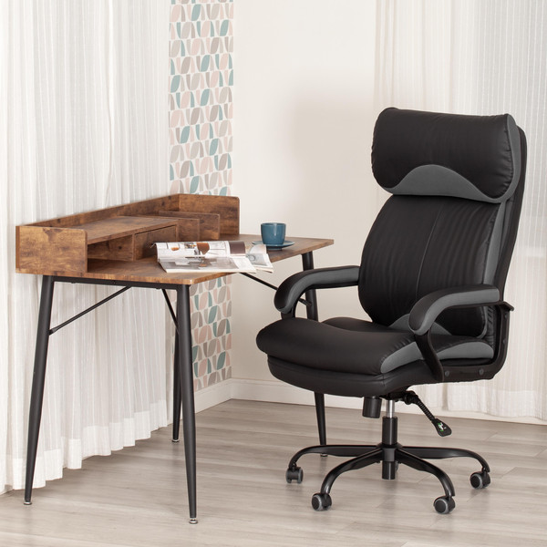 Изображение товара Кресло офисное Tetchair Duke metal BL (черный/серый)
