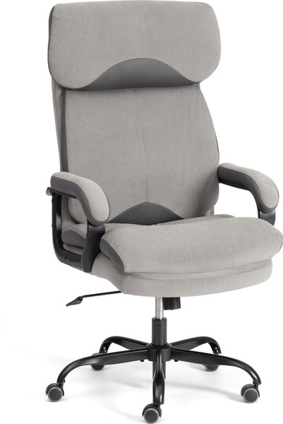 Изображение товара Кресло офисное Tetchair Duke metal BL (велюр, серый)