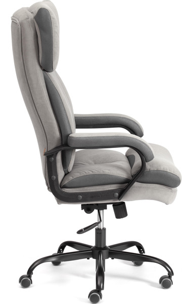 Изображение товара Кресло офисное Tetchair Duke metal BL (велюр, серый)