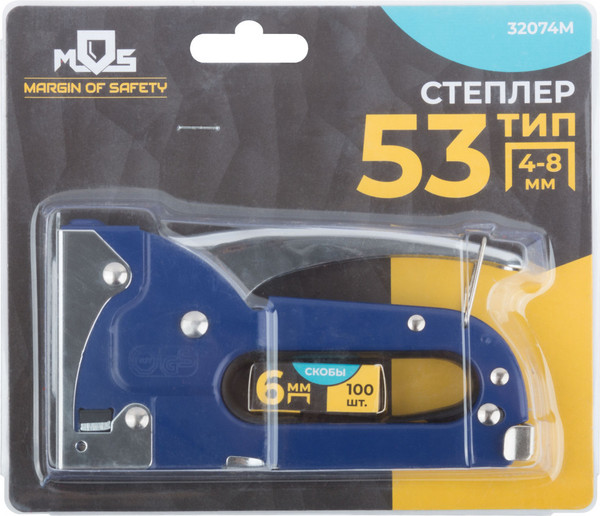 Изображение товара Механический степлер MOS тип 53 4-8мм / 32074М