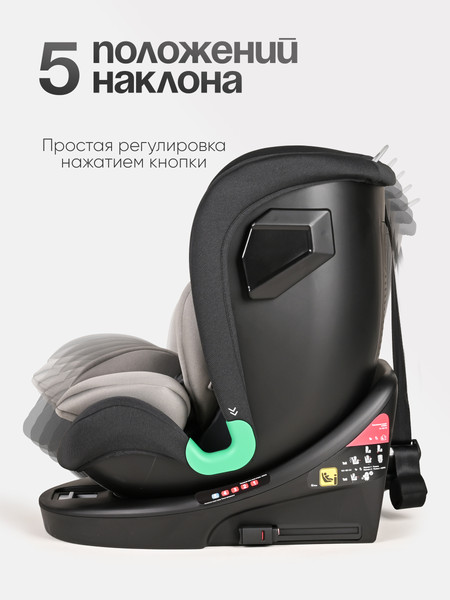 Изображение товара Автокресло Tomix Isofix DS95 (Black)