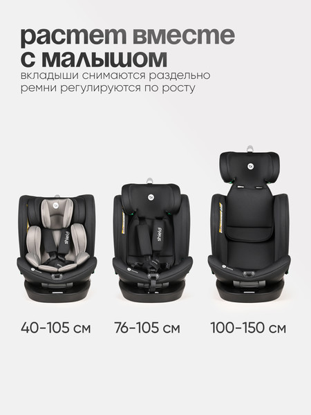 Изображение товара Автокресло Tomix Isofix DS95 (Black)