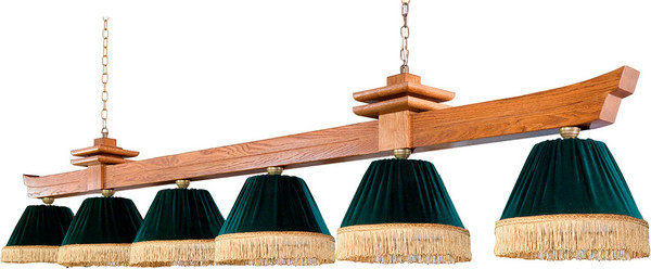 Изображение товара Светильник для бильярдного стола РуптуР Самурай-Уют НСО13-6x75-689 / К800926 (ясень)