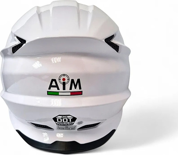 Изображение товара Мотошлем AiM JK803 / 803-007-XXL (XXL, белый глянец)