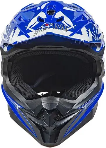 Изображение товара Мотошлем AiM JK803 / 803-016-M (M, синий/белый)