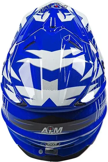 Изображение товара Мотошлем AiM JK803 / 803-016-M (M, синий/белый)