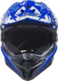 Изображение товара Мотошлем AiM JK803S / 803-016-XXL (XXL, синий/белый)