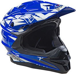 Изображение товара Мотошлем AiM JK803S / 803-016-XXL (XXL, синий/белый)