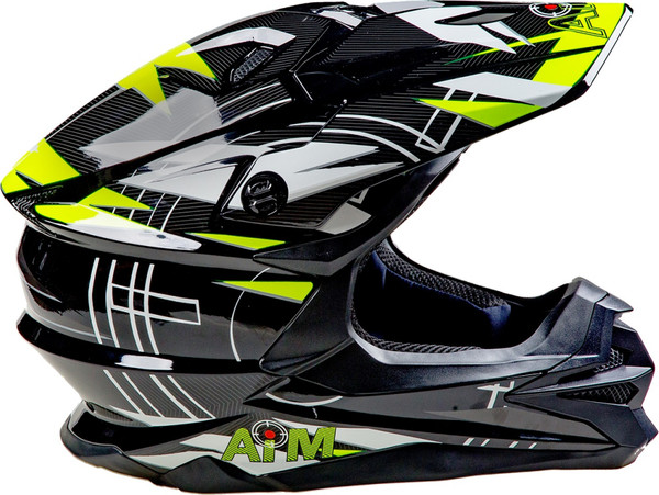 Изображение товара Мотошлем AiM JK803S / 803-020-L (L, желтый/черный)