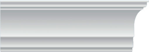 Изображение товара Плинтус потолочный SOLID С52/120 экструдированный пенополистирол (120х60x2000мм, белый)