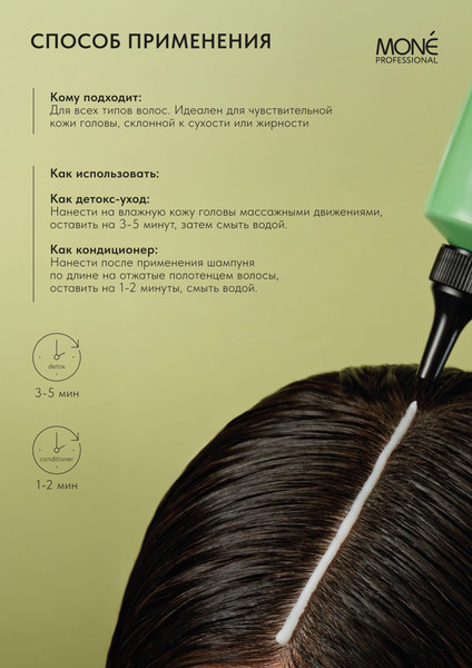 Изображение товара Пре-шампунь Mone Professional Детокс-уход (150мл)