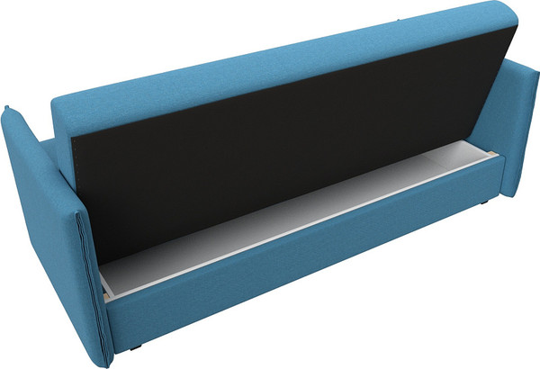 Изображение товара Диван Лига Диванов Лига-018 книжка / 125609 (рогожка амур голубой)