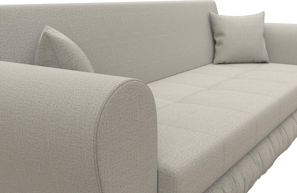 Изображение товара Диван Лига Диванов Лига-045 книжка / 122337 (рогожка амур бежевый)