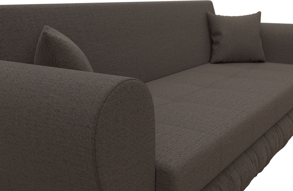 Изображение товара Диван Лига Диванов Лига-045 книжка / 122338 (рогожка амур коричневый)