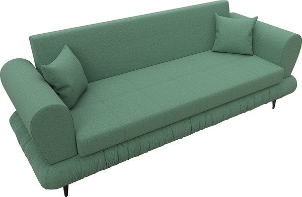 Изображение товара Диван Лига Диванов Лига-045 книжка / 122341 (рогожка амур зеленый)