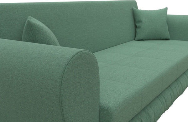 Изображение товара Диван Лига Диванов Лига-045 книжка / 122341 (рогожка амур зеленый)