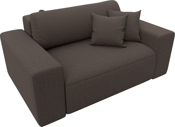 Изображение товара Кресло-кровать Лига Диванов Лига-036 НПБ / 125070 (рогожка амур коричневый)