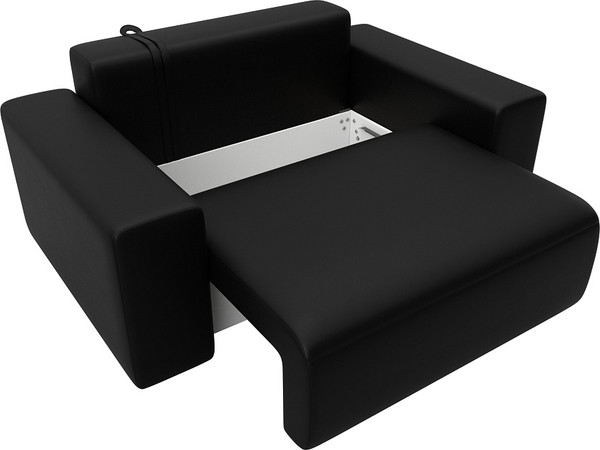 Изображение товара Кресло-кровать Лига Диванов Лига-036 НПБ / 127812 (экокожа Grifon 18 черный)