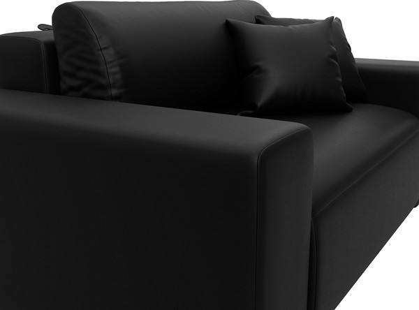 Изображение товара Кресло-кровать Лига Диванов Лига-036 НПБ / 127812 (экокожа Grifon 18 черный)