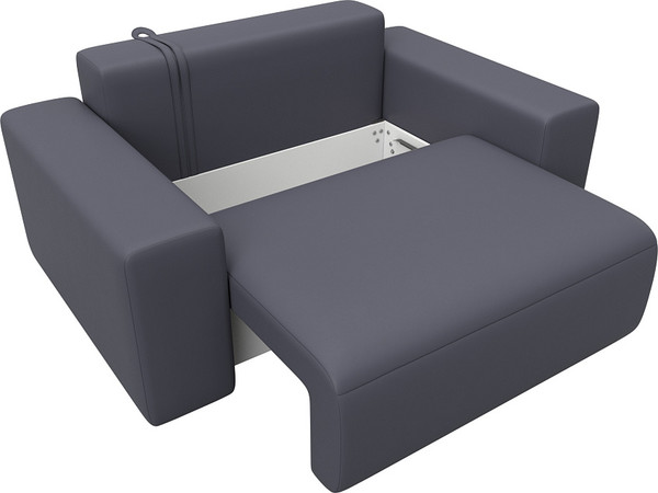 Изображение товара Кресло-кровать Лига Диванов Лига-036 НПБ / 127813 (экокожа Grifon 15 серый)