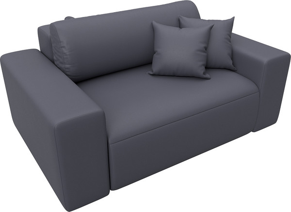 Изображение товара Кресло-кровать Лига Диванов Лига-036 НПБ / 127813 (экокожа Grifon 15 серый)