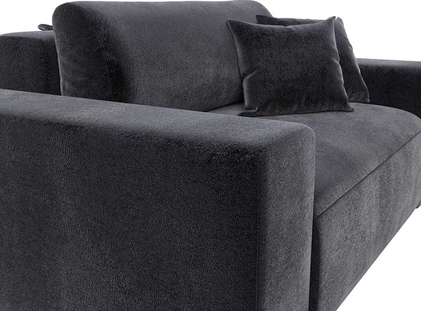 Изображение товара Кресло-кровать Лига Диванов Лига-036 НПБ / 127823 (велюр Tower 11 темно-серый)