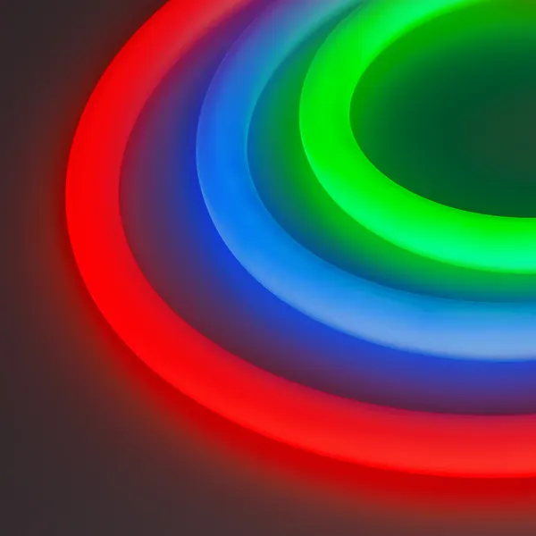 Изображение товара Гибкий неон Arlight MonLIGHT-BLACK-TOP-G280-D25mm 24V RGB 360deg / 047198