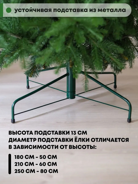 Изображение товара Ель искусственная Уральская ёлка и игрушка Мария (150см)